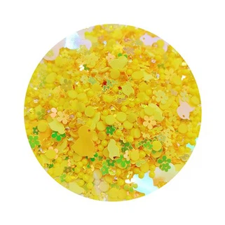 Mix van schattige kippenbloemen bolkralen