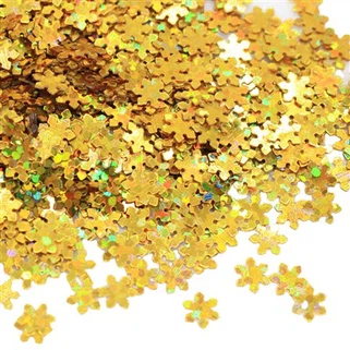 Sneeuwvlok pailletten voor ambacht